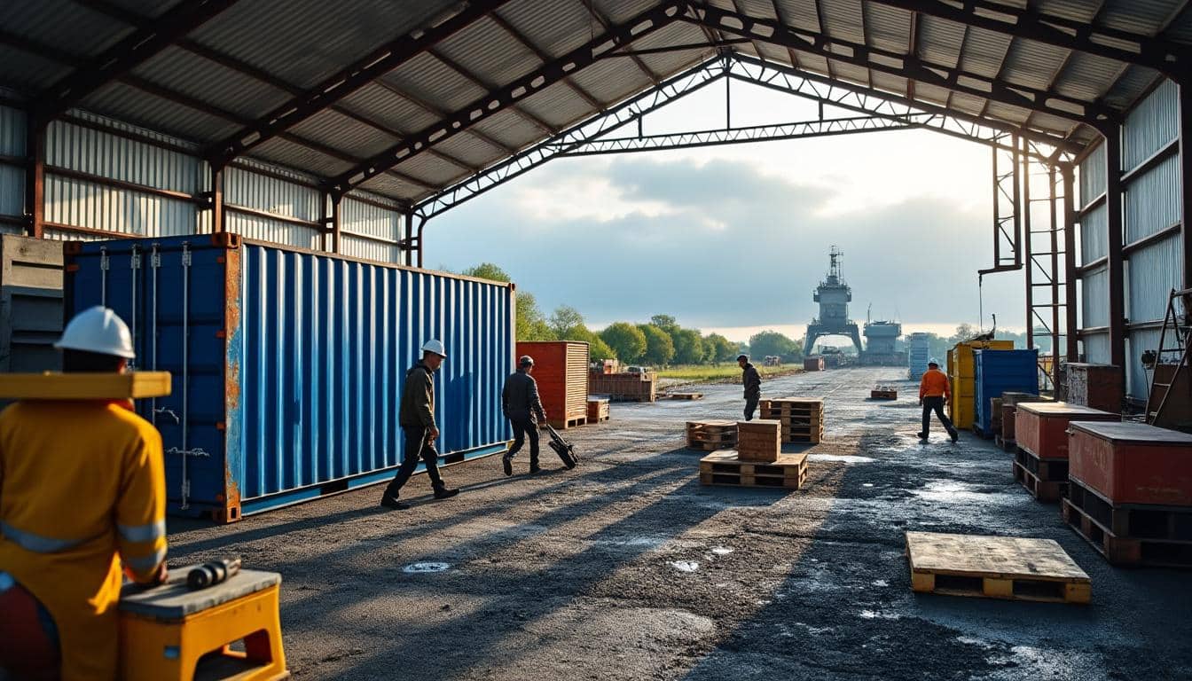 Illustration: Comprendre ce qu’est un abri pour conteneur et ses usages essentiels