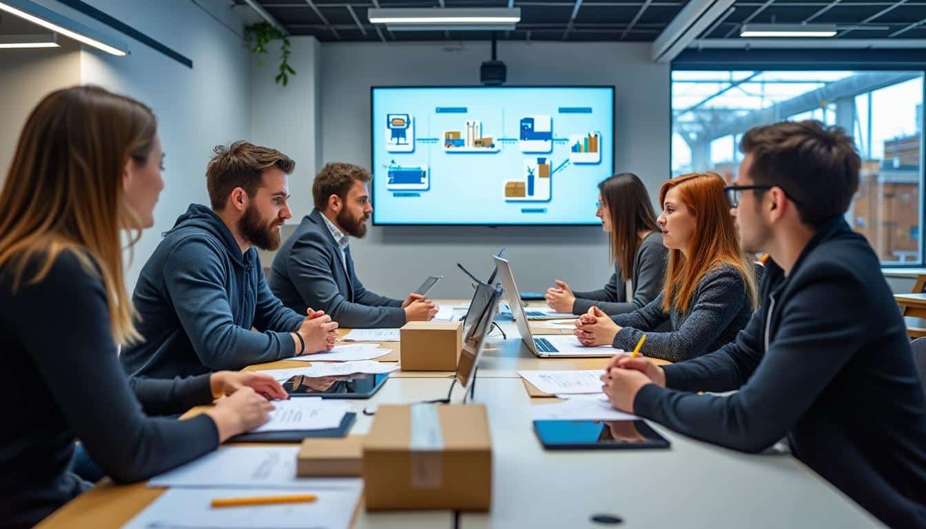 Illustration: Quels sont les principaux contenus et compétences du BTS logistique en alternance ?