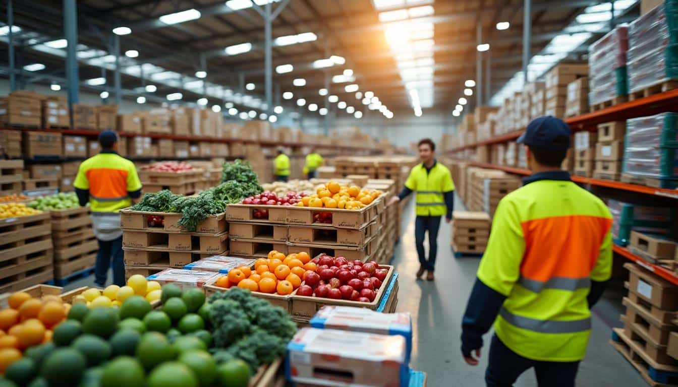 Illustration: Comprendre le rôle essentiel de la logistique dans l’alimentation