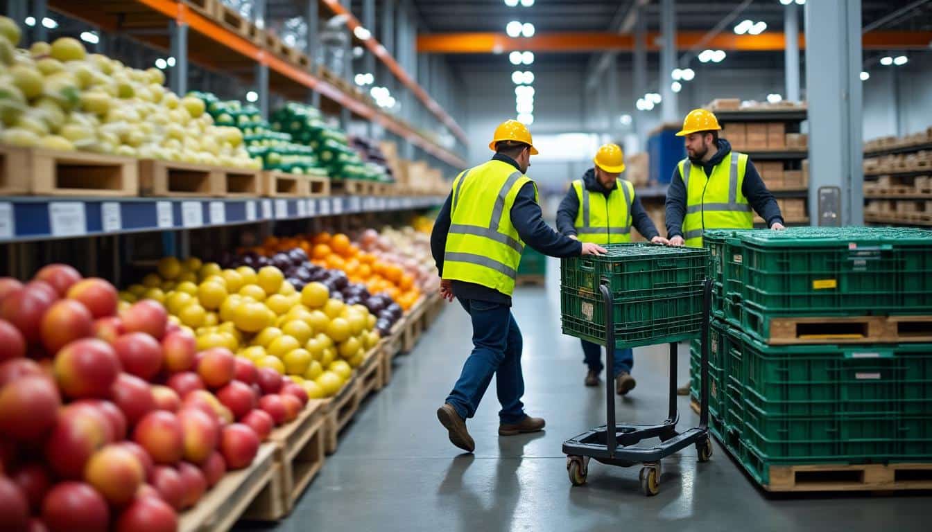 Illustration: Pourquoi la place de la logistique à Rungis est-elle si cruciale pour les produits frais ?