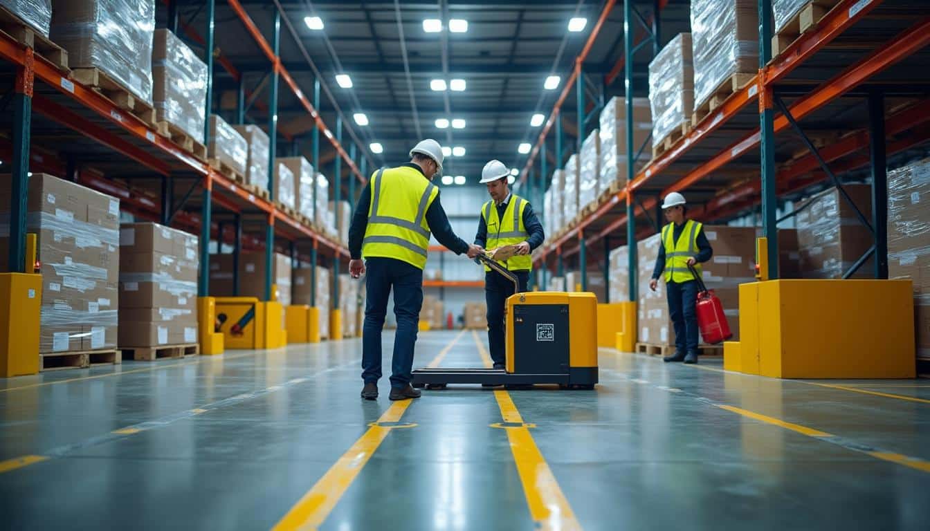 Sécurité dans un entrepôt logistique : normes, risques et solutions clés