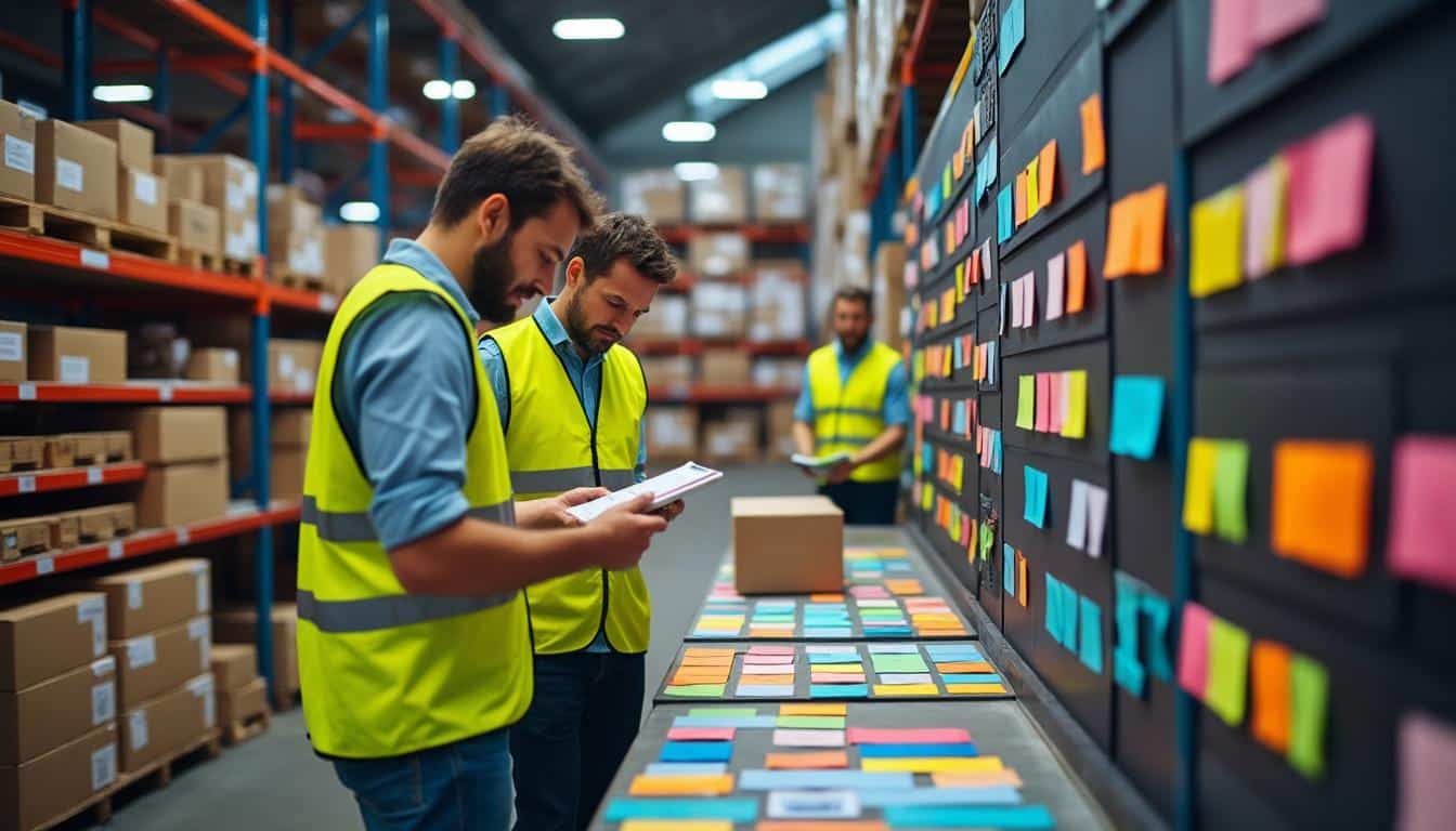 Illustration: Comprendre les fondements essentiels de la logistique kanban