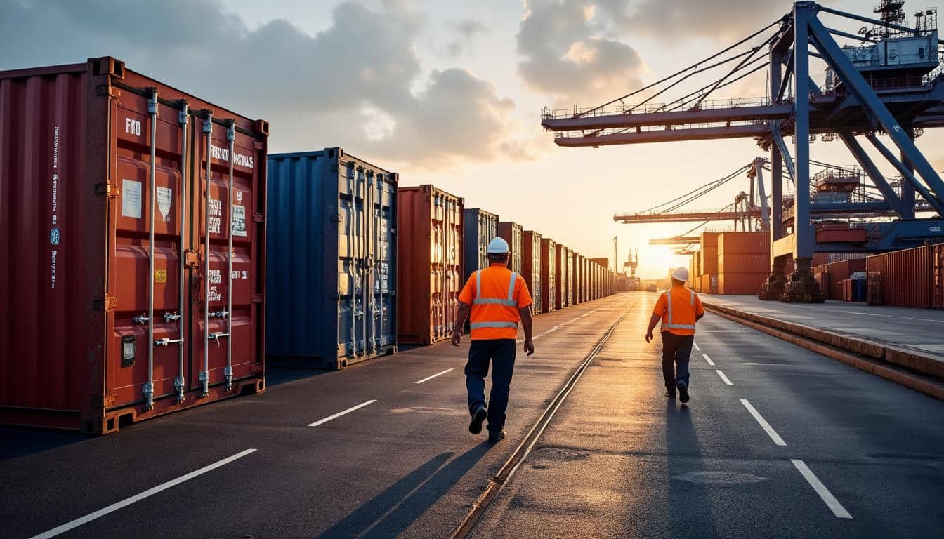 Illustration: Comprendre les dimensions standards des conteneurs maritimes