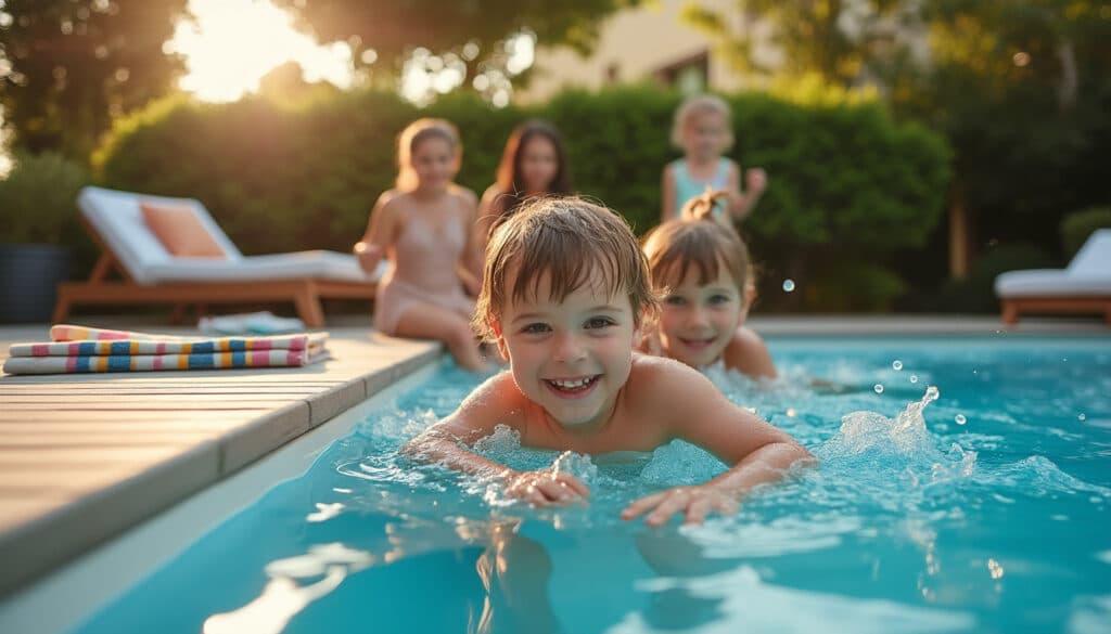 Piscine hors sol en acier rectangulaire : robustesse et design