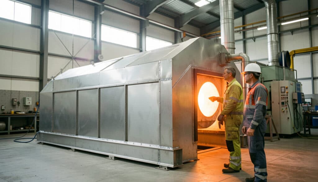 L’acier réfractaire face aux très hautes températures
