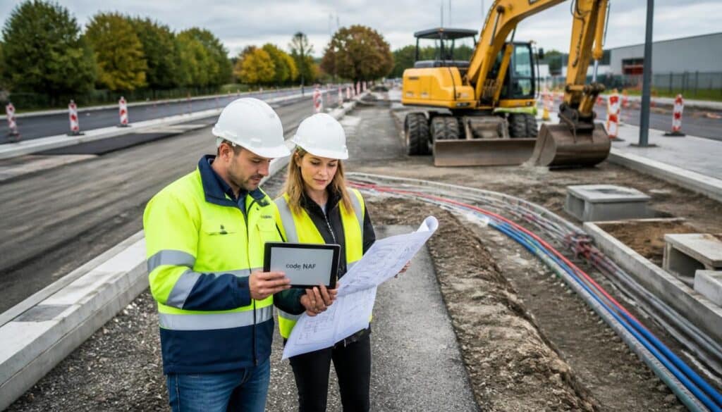 Code NAF des travaux publics : comment le reconnaître