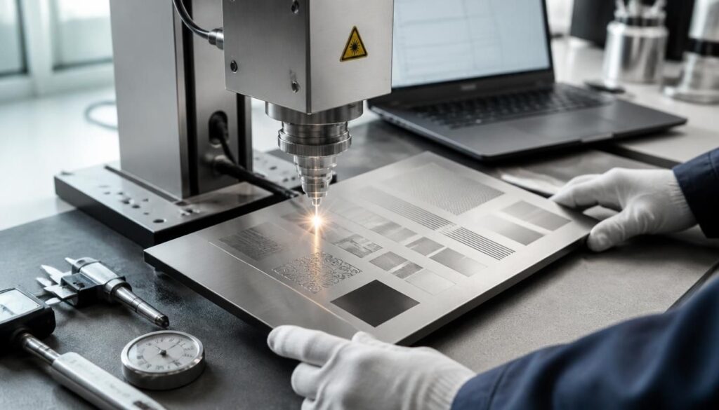 Gravure sur acier inox : quel procédé choisir ?